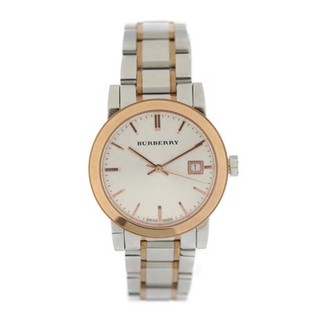 burberry watch bu9105 price|BURBERRY Gold & Stainless Steel BU9105 Unisex Swiss Made .